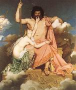 Jean-Auguste Dominique Ingres Thetis bonfaller Zeus oil on canvas